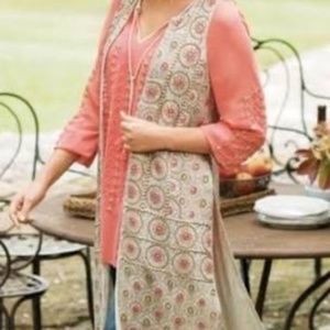 Beaded Duster Vest